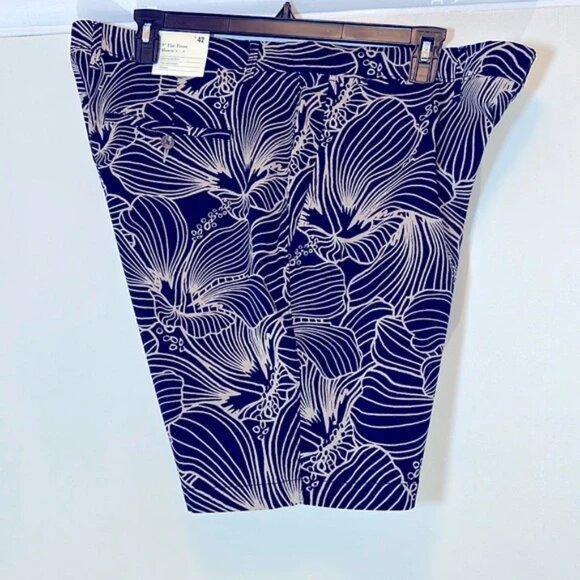 Pair Goodfellow Cotton Stretch Activewear Graphic Designed Shorts 42 NWT - Picture 7 of 14